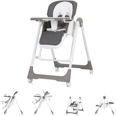 Silla alta infantil Chipolino 2 en 1 Milk Shake - Ajustable, Columpio para bebés Silla alta infantil Chipolino 2 en 1 Milk Shake - Ajustable, Columpio para bebés
