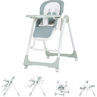 Silla Alta Chipolino - 2 en 1 ajustable Milk Shake Verde Silla Alta Chipolino - 2 en 1 ajustable Milk Shake Verde