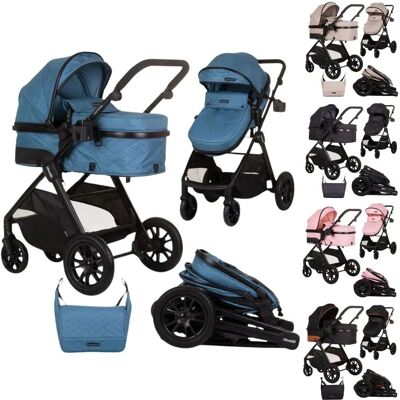 Cochecito Harmony 2 en 1 de Chipolino con Bolsa para Pañales, Soporte para Taza, Cobertor de Pies Cochecito Harmony 2 en 1 de Chipolino con Bolsa para Pañales, Soporte para Taza, Cobertor de Pies