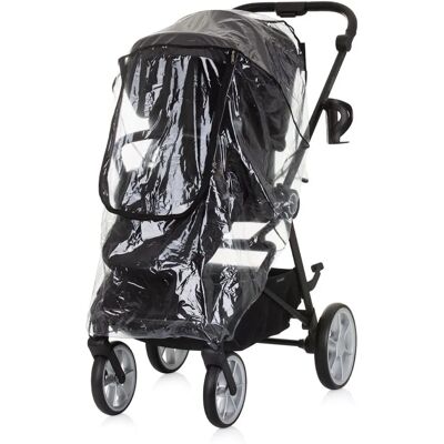 Housse de pluie pour poussette Chipolino universelle - Transparente - Pour tous les sièges simples - Publicité Housse de pluie pour poussette Chipolino universelle - Transparente - Pour tous les sièges simples - Publicité