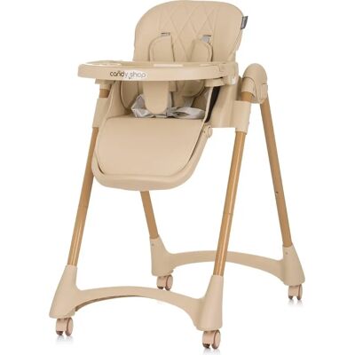 Silla alta infantil Chipolino Candy Shop - Ajustable, Plegable, 4 Ruedas Silla alta infantil Chipolino Candy Shop - Ajustable, Plegable, 4 Ruedas