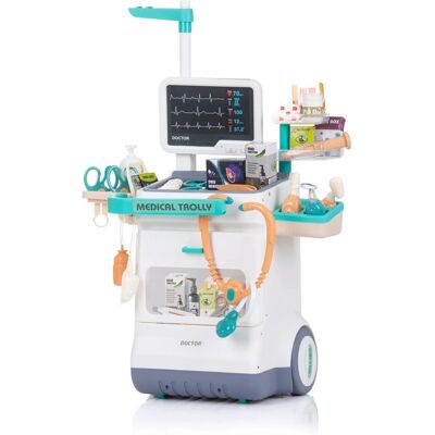 Chipolino Kinderspielzeug-Set Arzt - 26 Teile, Licht, Ton, Weiß Chipolino Kinderspielzeug-Set Arzt - 26 Teile, Licht, Ton, Weiß
