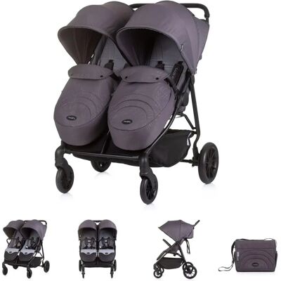 Cochecito doble Top Stars Chipolino - Antracita Cochecito doble Top Stars Chipolino - Antracita