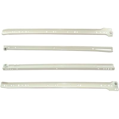 OMGE SPA - Deslizante branco para gaveta - Capacidade 25 Kg - 500 mm OMGE SPA - Deslizante branco para gaveta - Capacidade 25 Kg - 500 mm