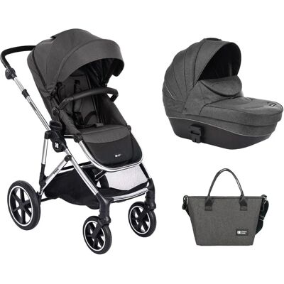 Kikkaboo Thea 2-in-1 Kinderwagen - dunkelgrau Kikkaboo Thea 2-in-1 Kinderwagen - dunkelgrau