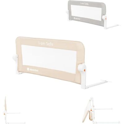 Kikkaboo Bettschutzgitter - 102cm, für Matratzen 12-20cm Kikkaboo Bettschutzgitter - 102cm, für Matratzen 12-20cm
