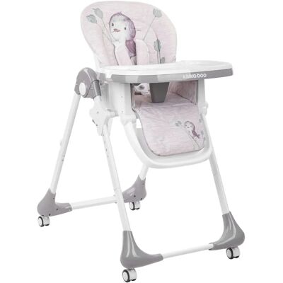 Seggiolone Kikkaboo Sweet - Schienale regolabile, Tavolo rimovibile, Beige Seggiolone Kikkaboo Sweet - Schienale regolabile, Tavolo rimovibile, Beige