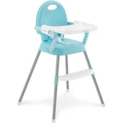 Kikkaboo Bleu Siège Haute Enfant 3-en-1 - Polyvalent Kikkaboo Bleu Siège Haute Enfant 3-en-1 - Polyvalent