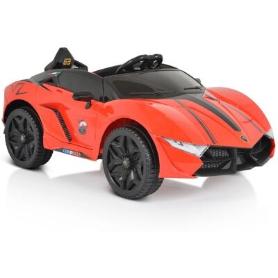 Moni Kids Elektroauto Cordoba - Fernbedienung, MP3, Bluetooth, Rot Moni Kids Elektroauto Cordoba - Fernbedienung, MP3, Bluetooth, Rot