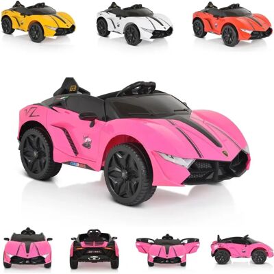 Moni Kids Elektroauto Cordoba - Pink - MP3, Fernbedienung, Bluetooth Moni Kids Elektroauto Cordoba - Pink - MP3, Fernbedienung, Bluetooth