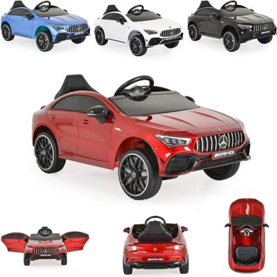 Moni Kids Mercedes-AMG CLA 45 Elektroauto - Fernbedienung, 4 Motoren, Rot Moni Kids Mercedes-AMG CLA 45 Elektroauto - Fernbedienung, 4 Motoren, Rot