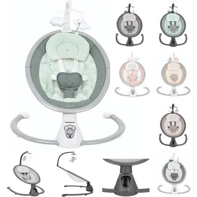 Kikkaboo Light Green Baby Bouncer Twiddle - Baby Bouncer Kikkaboo Light Green Baby Bouncer Twiddle - Baby Bouncer