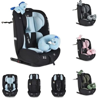 Moni Moni Kindersitz i-Size i-Safe - Blau Moni Moni Kindersitz i-Size i-Safe - Blau