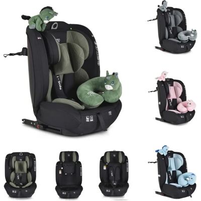 Moni Kindersitz i-Size i-Safe - 13-fach verstellbar - Grün Moni Kindersitz i-Size i-Safe - 13-fach verstellbar - Grün