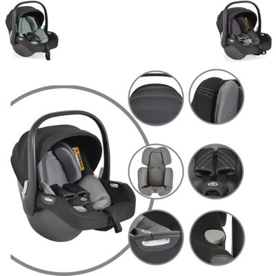 Cangaroo Babyautostoel i-Size - Groep 0+ Ruggedeurts, Verstelbare hoofdsteun Cangaroo Babyautostoel i-Size - Groep 0+ Ruggedeurts, Verstelbare hoofdsteun