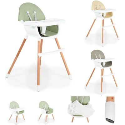 Cangaroo Gelato 2-in-1 Hochstuhl Grün Cangaroo Gelato 2-in-1 Hochstuhl Grün
