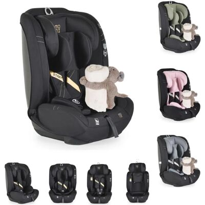 Moni Kindersitz i-Size Start - Verstelbare Hoofdsteun, Pluchen Toy Moni Kindersitz i-Size Start - Verstelbare Hoofdsteun, Pluchen Toy