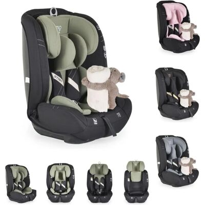 Moni Kindersitz i-Size Start - Kopfstütze Verstellbar - Sicherheitsnormen 36kg Moni Kindersitz i-Size Start - Kopfstütze Verstellbar - Sicherheitsnormen 36kg