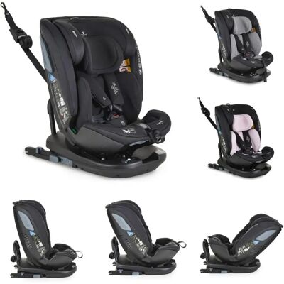 Cangaroo Kinderautositz Gravity i-Size - Kindersitz, Drehbar, Schwarz, 40-150cm Cangaroo Kinderautositz Gravity i-Size - Kindersitz, Drehbar, Schwarz, 40-150cm