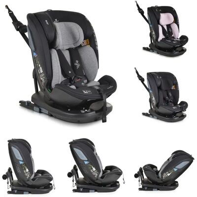 Cangaroo Kindersitz Gravity i-Size - Drehbar, Kopfstütze, Isofix Cangaroo Kindersitz Gravity i-Size - Drehbar, Kopfstütze, Isofix