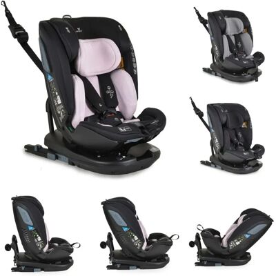 Cangaroo Kinderautositzt Gravity i-Size - Drehbar, Kopfstütze, Isofix, Pink Cangaroo Kinderautositzt Gravity i-Size - Drehbar, Kopfstütze, Isofix, Pink