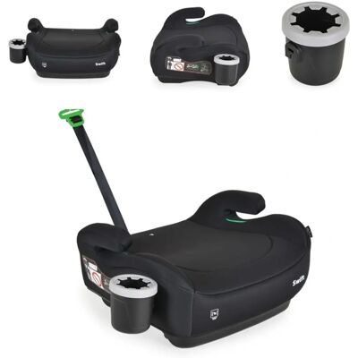 Cangaroo Kindersitz - i-Swift i-Size (125-150cm) Booster Seat Schwarz Cangaroo Kindersitz - i-Swift i-Size (125-150cm) Booster Seat Schwarz