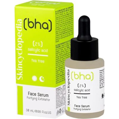 Serum do twarzy z kwasem salicylowym od Skincyclopedia - Kontrola trądziku Serum do twarzy z kwasem salicylowym od Skincyclopedia - Kontrola trądziku