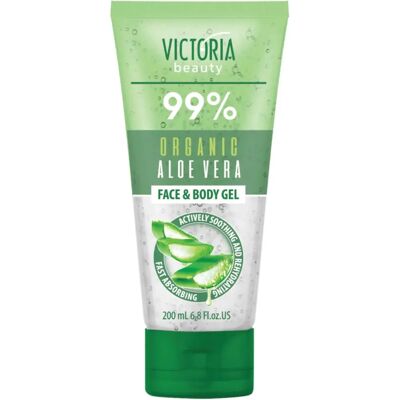 Victoria Beauty Gel di Aloe Vera - Idratante viso e corpo - Lenitivo e calmante Victoria Beauty Gel di Aloe Vera - Idratante viso e corpo - Lenitivo e calmante
