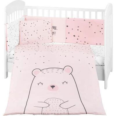 Kikkaboo Kinderbettwäsche Bär - 6-tlg. Set für 70x140 cm Bett Kikkaboo Kinderbettwäsche Bär - 6-tlg. Set für 70x140 cm Bett