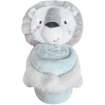 Kikkaboo Babydecke 2 in 1 - Hellblau - Babydecke Kikkaboo Babydecke 2 in 1 - Hellblau - Babydecke