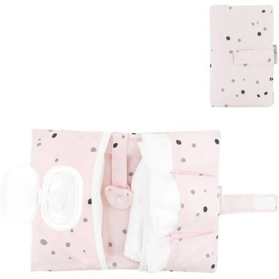 Kikkaboo Windeltasche Bear with me Pink - Selbstverschluss Kikkaboo Windeltasche Bear with me Pink - Selbstverschluss
