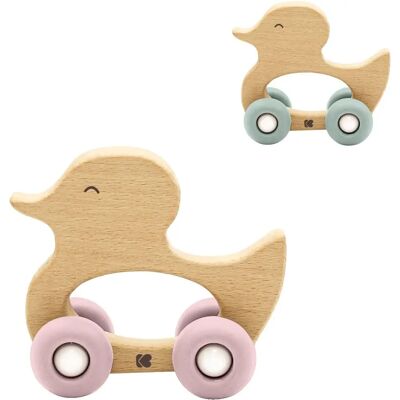 Kikkaboo Holzspielzeug mit Silikonbeißring Kikkaboo Holzspielzeug mit Silikonbeißring