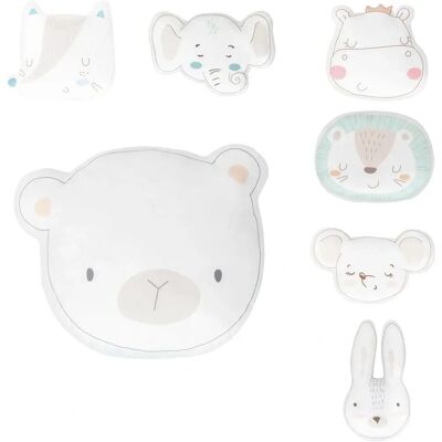 Kikkaboo Baby Kissen Plüschtier - Tierform, ab Geburt Kikkaboo Baby Kissen Plüschtier - Tierform, ab Geburt