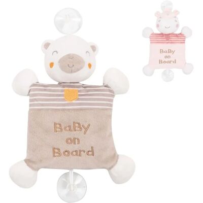 Kikkaboo Baby Kuscheltier - Quietsch, 25cm Kikkaboo Baby Kuscheltier - Quietsch, 25cm