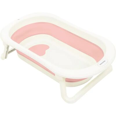 Kikkaboo Fiji Babybadewanne - Faltbar Rutschfeste Wasserablauf - Einfach zu Reinigen Kikkaboo Fiji Babybadewanne - Faltbar Rutschfeste Wasserablauf - Einfach zu Reinigen