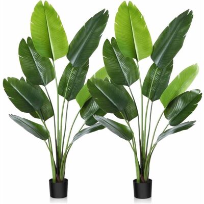 Freosen - Paraiso Palm 160cm - 10 Leaves - Artificial Plant Kit Freosen - Paraiso Palm 160cm - 10 Leaves - Artificial Plant Kit