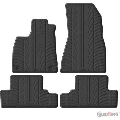 Tapis en caoutchouc Gledring pour Renault 5 E-Tech 2024 Tapis en caoutchouc Gledring pour Renault 5 E-Tech 2024