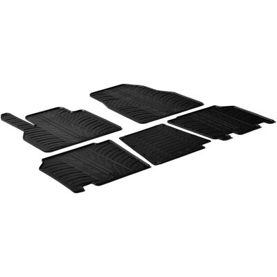 Tapis GledRing Renault Kangoo 2008+ - Caoutchouc 5 Pièces Tapis GledRing Renault Kangoo 2008+ - Caoutchouc 5 Pièces