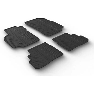 Tapetes de Borracha Opel Karl 8/2015 - Kit 4 peças Tapetes de Borracha Opel Karl 8/2015 - Kit 4 peças