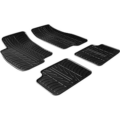 Tappetini Gledring - Set di 4 - Gomma - Fiat Grande Punto 2005-2010 Tappetini Gledring - Set di 4 - Gomma - Fiat Grande Punto 2005-2010