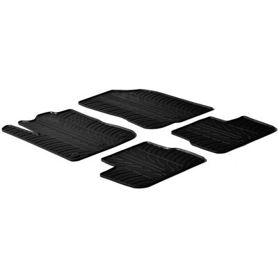 Tappetini Gledring per Peugeot 208 2012 - 4 Pezzi + Clips Tappetini Gledring per Peugeot 208 2012 - 4 Pezzi + Clips