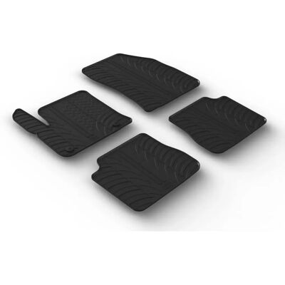 Tapetes de borracha sob medida Gledring para Peugeot e-2008 - Tapetes de carro Tapetes de borracha sob medida Gledring para Peugeot e-2008 - Tapetes de carro