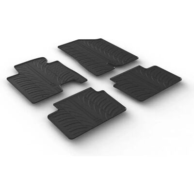 Tappetini in Gomma GledRing per Hyundai i30 & Kia Cee'd - Set da 4 neri Tappetini in Gomma GledRing per Hyundai i30 & Kia Cee'd - Set da 4 neri