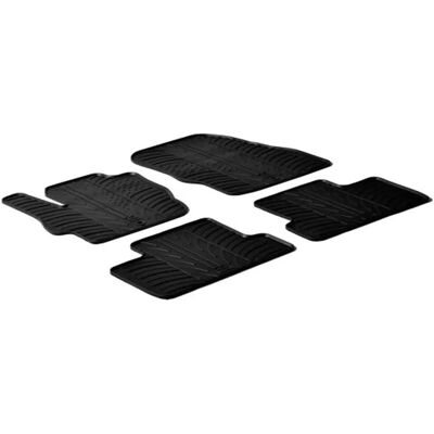 Tappetini in gomma GledRing per Mazda 3 - 4 pezzi con clips Tappetini in gomma GledRing per Mazda 3 - 4 pezzi con clips