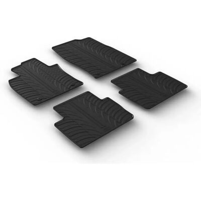 Tapis en Caoutchouc Gledring Mazda CX-30 2019 - 4 Pièces Tapis en Caoutchouc Gledring Mazda CX-30 2019 - 4 Pièces