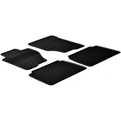 Tappetini in gomma Gledring per Kia Sorento - 4 pezzi, adattamento OEM - Nero Tappetini in gomma Gledring per Kia Sorento - 4 pezzi, adattamento OEM - Nero