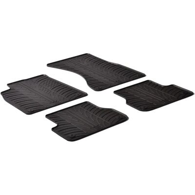 GledRing Tappetini in Gomma - Su Misura per Audi A7/A6 2010-2018 GledRing Tappetini in Gomma - Su Misura per Audi A7/A6 2010-2018