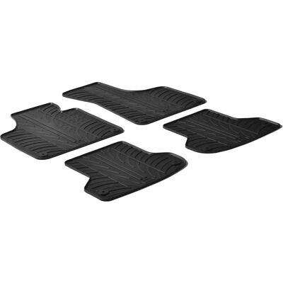 Tapis en caoutchouc GledRing pour Audi A3 2003-2012 - 4 Pièces Tapis en caoutchouc GledRing pour Audi A3 2003-2012 - 4 Pièces