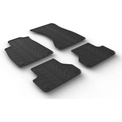 Gledring Custom Fit Rubber Mats for Audi A4 2015- - Car Mats Gledring Custom Fit Rubber Mats for Audi A4 2015- - Car Mats