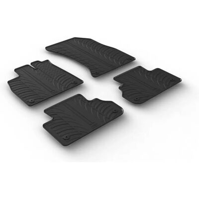 Tapis en Caoutchouc GledRing pour Audi Q5 - 4 Pièces - Fixation Sécurisée Tapis en Caoutchouc GledRing pour Audi Q5 - 4 Pièces - Fixation Sécurisée